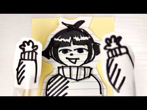 Tiny Paper Puppet Lo-Fi ASMR [Random, Blinking]