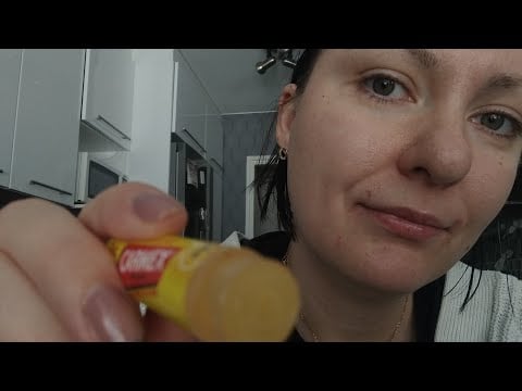 ASMR- Applying lip balm to you and me| personal attention🌸
