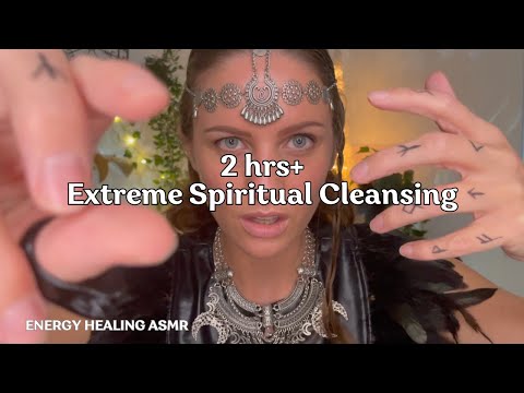 (2+ hrs) EXTREME Spiritual Cleansing ⚡️ | 🔥 Shamanic Witch Energy Healing ASMR