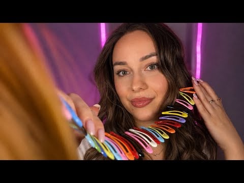 ASMR Roleplay : Your New Friend Takes Care of Your Hair (Personal Attention)