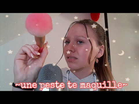 ASMR RP - UNE PESTE TE MAQUILLE 😈