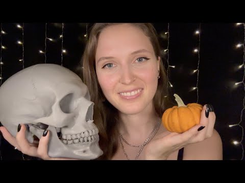 ASMR Helping You Pick Halloween Decorations 🎃