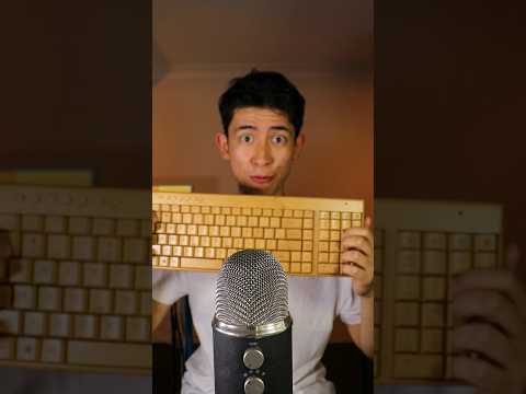 $1 keyboard vs $100 keyboard ⌨️  #asmr