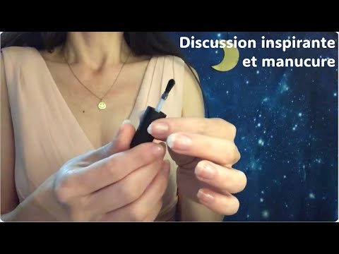 ASMR * Une discussion inspirante et manucure MadamGlam relaxante