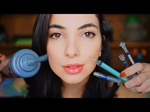 ASMR: INJEÇÕES LABIAIS EM VOCÊ | Sweet Carol