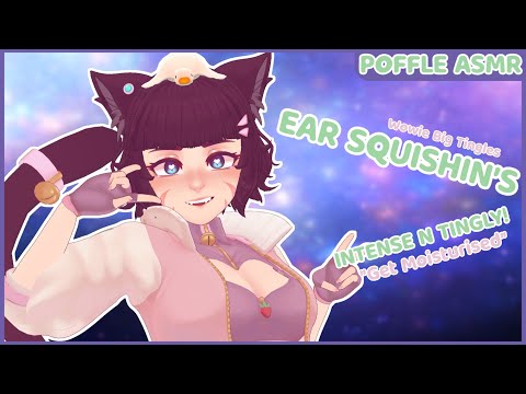 [ASMR] Catgirl Gives You An Oily Ear Massage For BIG Tingles