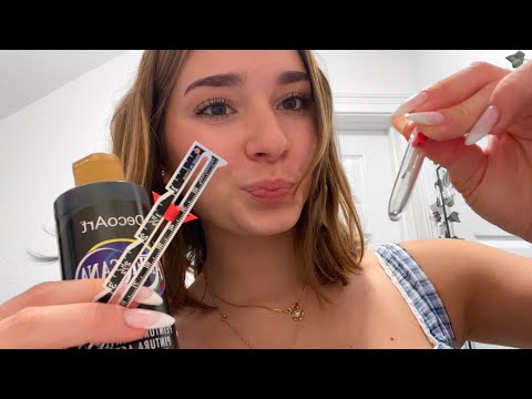 asmr mean girl tattoos your eye