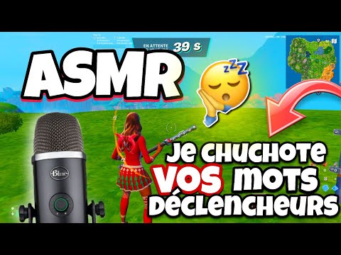ASMR Français • JE CHUCHOTE VOS MOTS DECLENCHEURS FAVORIS PROCHE DU MICRO ! 😴