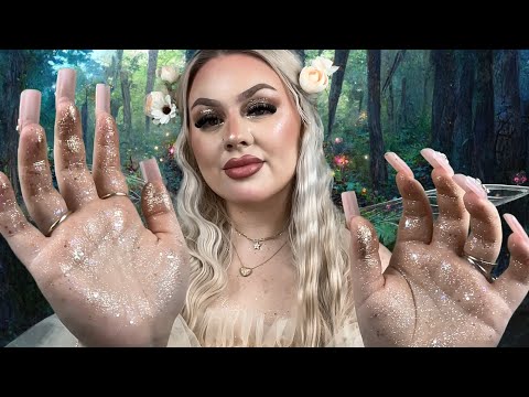 ASMR Fairy Reiki Healing Role-Play | Energy Cleanse | Plucking