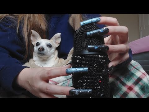 FAST AND AGGRESSIVE MIC SCRATCHING AND TAPPING ASMR