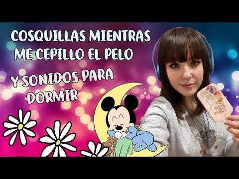 [Rena] ASMR Español ♥ Me cepillo el pelo y hago sonidos cosquillosos