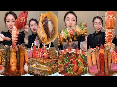 Delicious Ocean Bites 🌊 | 신선한 바다의 맛 🦀 | 海の幸を楽しむ 🐡 | 新鲜海味 🍤 | Mukbang Eating Show