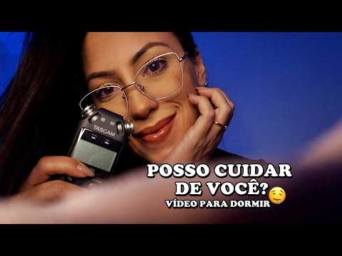 ASMR Te dando CARINHO até DORMIR (sussurros, atenção pessoal, voz suave, cafuné)