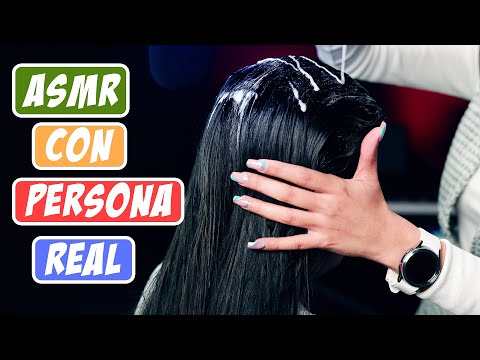 Asmr SHAMPOO real, ATENCIÓN PERSONAL, MASAJE DE CUERO CABELLUDO  | ASMR Español | Asmr with Sasha