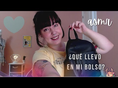 ASMR ¿Qué llevo en mi bolso? | ¡Versión verano! | Sonidos, susurros | Español