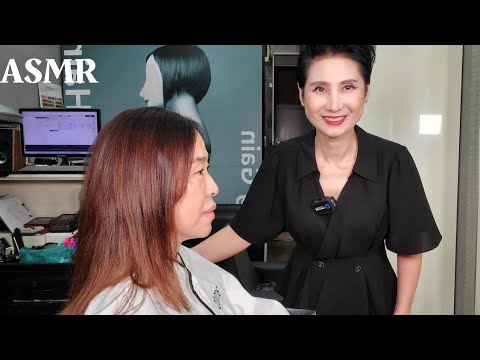 Korean ASMR: Fast-Paced Hair Styling for Dynamic Relaxation and Calm 💇‍♀️💨