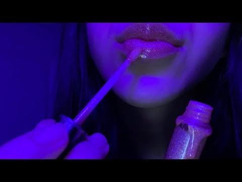 ASMR |💄 50 layers of lipgloss (MESSY ENDING!!)💄