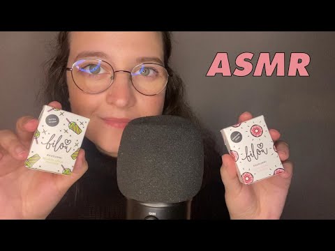 ASMR - Ich PROBIERE zum ERSTEN MAL "BILOU KAUGUMMI SLUSHY APPLE 🍏 & TASTY DONUT 🍩 " - german/deutsch