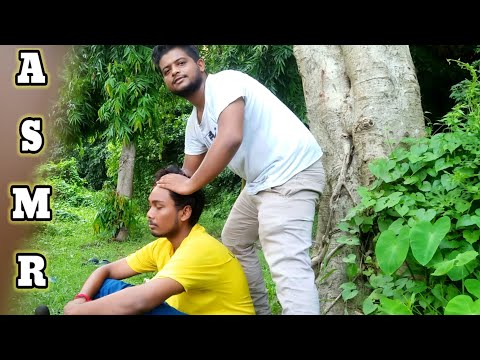 ASMR Outdoor Head Massage 💆‍♂️