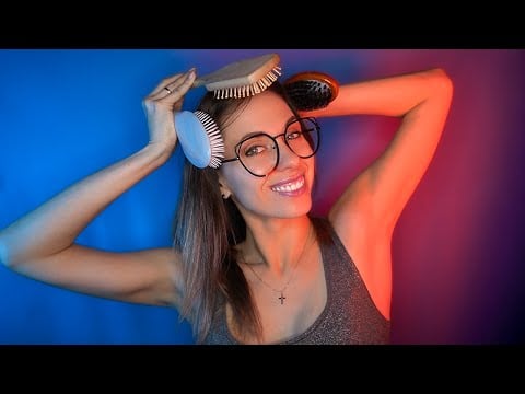 ASMR Fast & Aggressive  HEAD Massage for 100 %  tingles #asmr #fastasmr