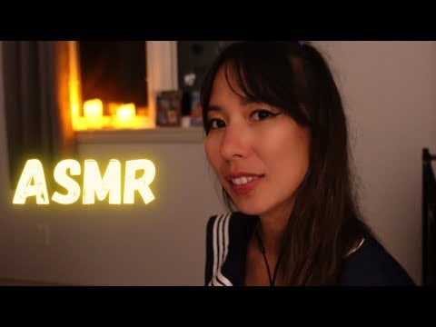 The girl behind you really likes you ASMR roleplay