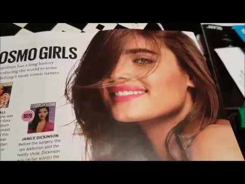 Asmr - Whispering & Flipping through Cosmo Magazine - Get Tingles / Fall Asleep