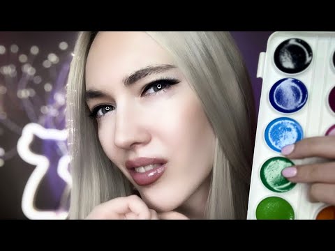 АСМР 🎨НАРИСУЮ ТЕБЯ🎨 ASMR🎨 I'll draw you #asmr #асмр #асмрвидео #асмрзвукирта