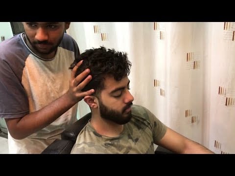 ASMR Head & Neck Strong Massage 💆🏻‍♂️ | Sleep-pill Massage will make you sleep | 💈