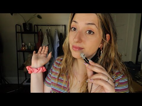 ✨CHAOTIC ASMR Lofi✨ NO IDEA WHAT I'M DOING ✨ eyebrow pluck, page flip, room show, whisper rambles
