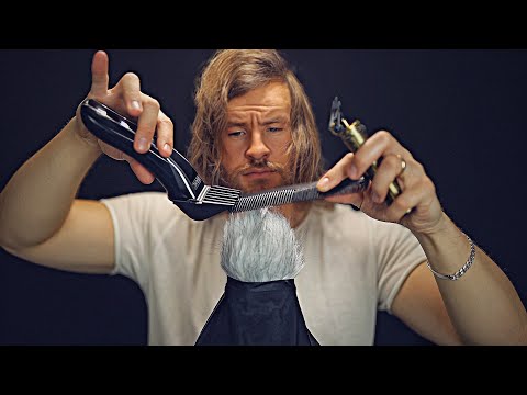 RAW ULTRA FAST Barber Hair Clippers Haircut 💈ASMR💈