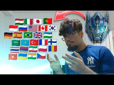 ASMR "Optimus Prime" in 23 Different Languages