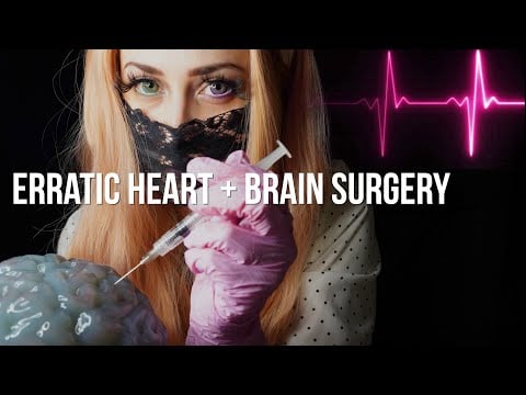 Erratic Heart & ASMR Medical SciFi Surgery Roleplay No Talking | Lolly Turns You Into A Cyborg