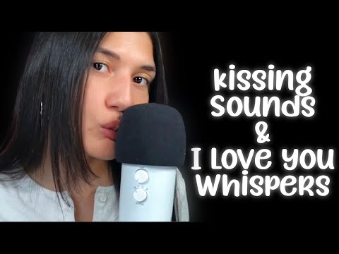 Kissing Sounds + I Love You Whispers  ASMR