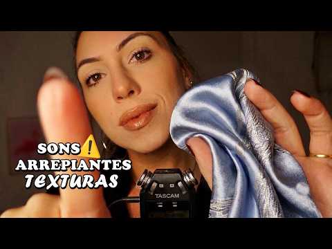 ASMR Sons de Texturas para Arrepiar seu Cérebro (formigamento e relaxamento)