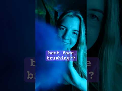 which brush is the tingliest?? #asmr #brushing #personalattention