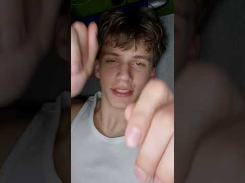 Lay in bed with me ASMR for sleep #asmr #visualtingle