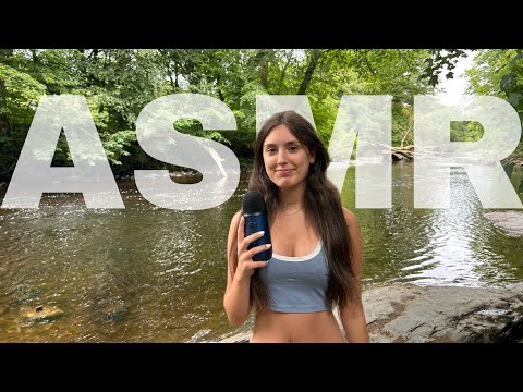 ASMR at a river - pt2 (3k subscriber special!!!)