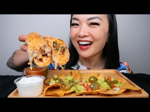 BURRITO TIME (ASMR EATING SOUNDS) NO TALKING | SAS-ASMR