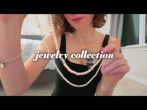 ASMR showing you my jewelry collection