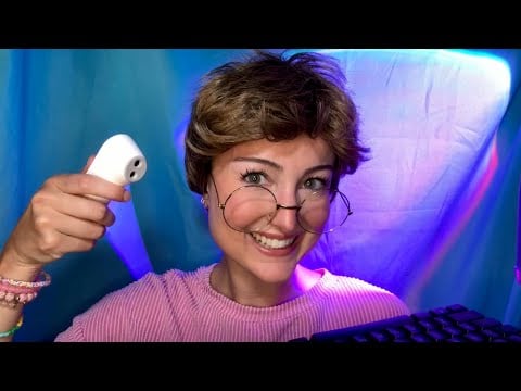 ASMR 🛍️ Sassy Southern Lady Store Checkout Roleplay (typing, scanning, chatting, roleplay asmr)