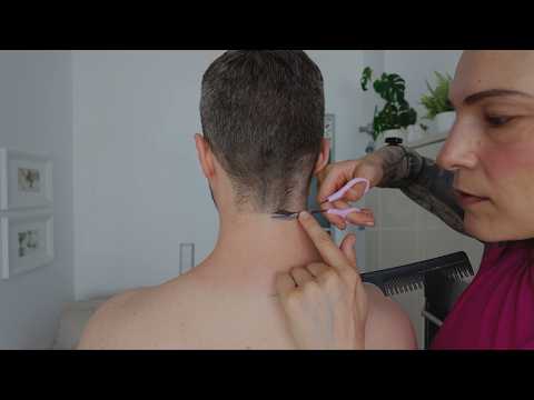 Fresh Neck Trim And Cleanup ASMR
