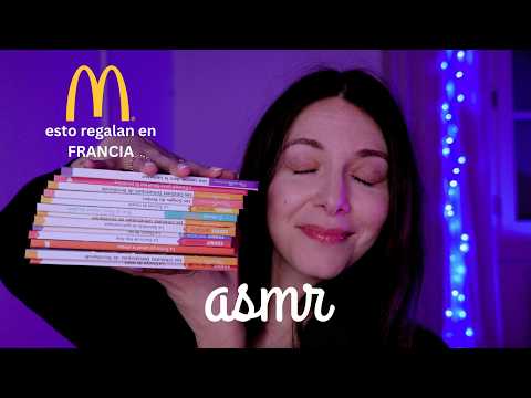 ASMR | esto regala McDonalds en Francia (parte 2?)