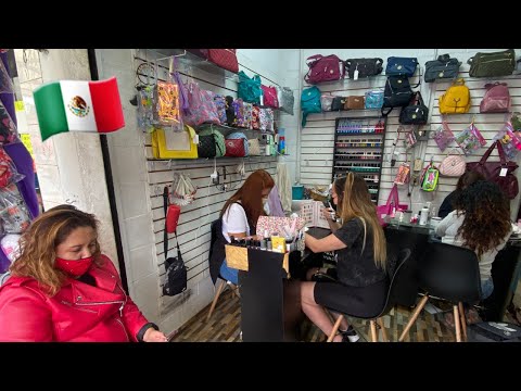 Uñas acrílicas callejeras en CDMX *Menos de 10 dólares* 🇲🇽