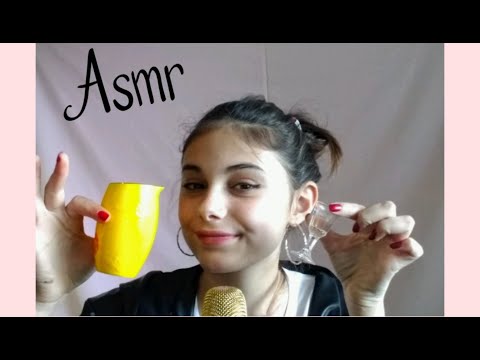 Asmr con objetos TUMBLERS/jaz. P