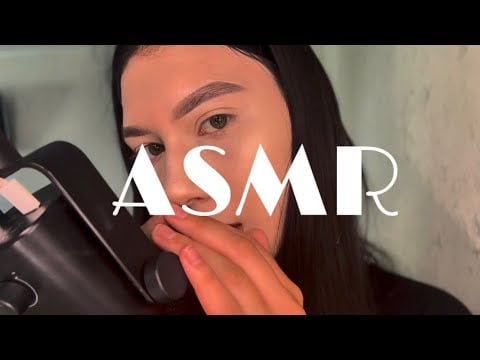 ASMR Ликинг и липкие звуки рта | Шёпот 