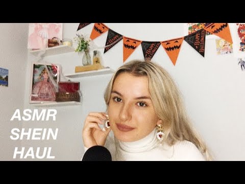 ASMR: shein autumn/winter haul (try on)