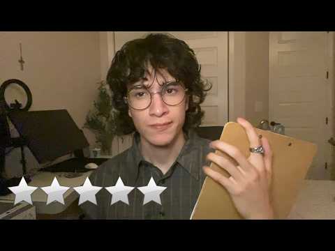 ASMR Worst Rated Therapist EVER!!! 💤