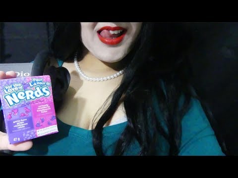 ♡ASMR Eating Nerds Crunchy Candy♡