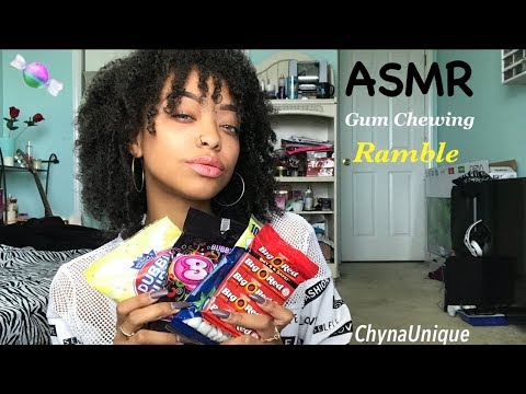 ASMR | Gum Chewing 🍬 | Up-Close Soft Whispers