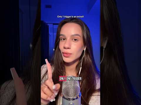 ASMR but Only 1 trigger is an extra!! Which one? 🥺 #asmr #asmrvideo #asmrsounds #sleep #tingles